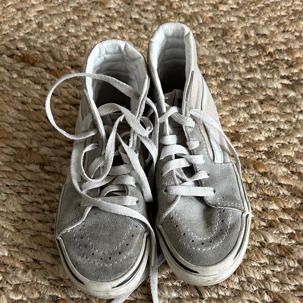 Vans Kids Gray High-Top Sneakers